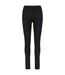 Womens/ladies plain leggings black Proact-1