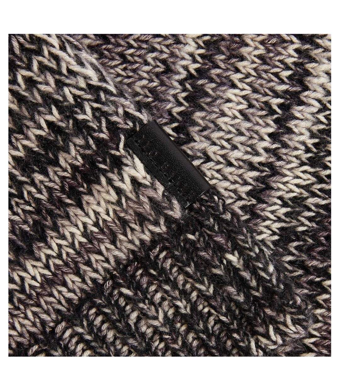 Mens Marl Knitted Scarf One Size Grey Ted Baker-4