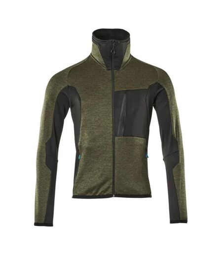Veste Polaire Advanced Homme Vert Kaki Foncé Noir Mascot