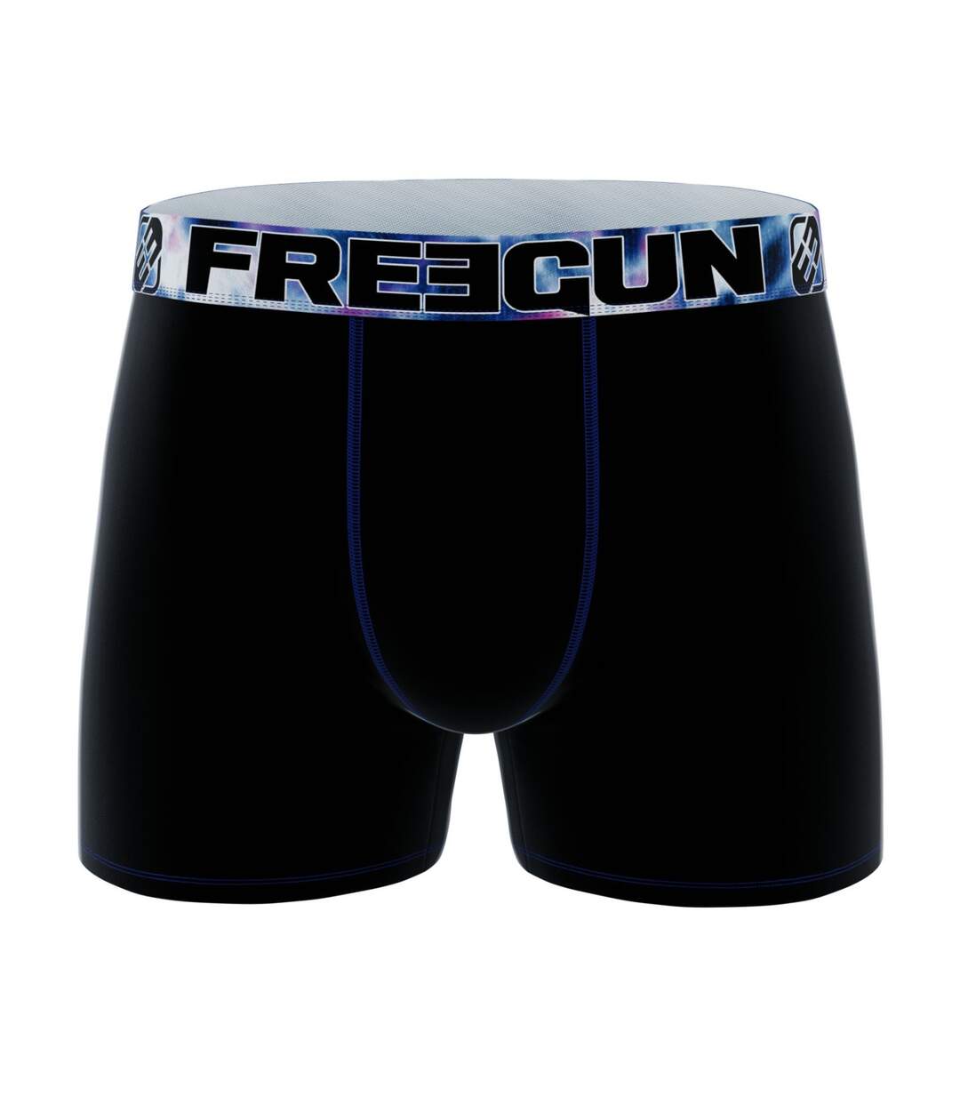 Lot de 3 boxers homme Uni Rainbow Freegun