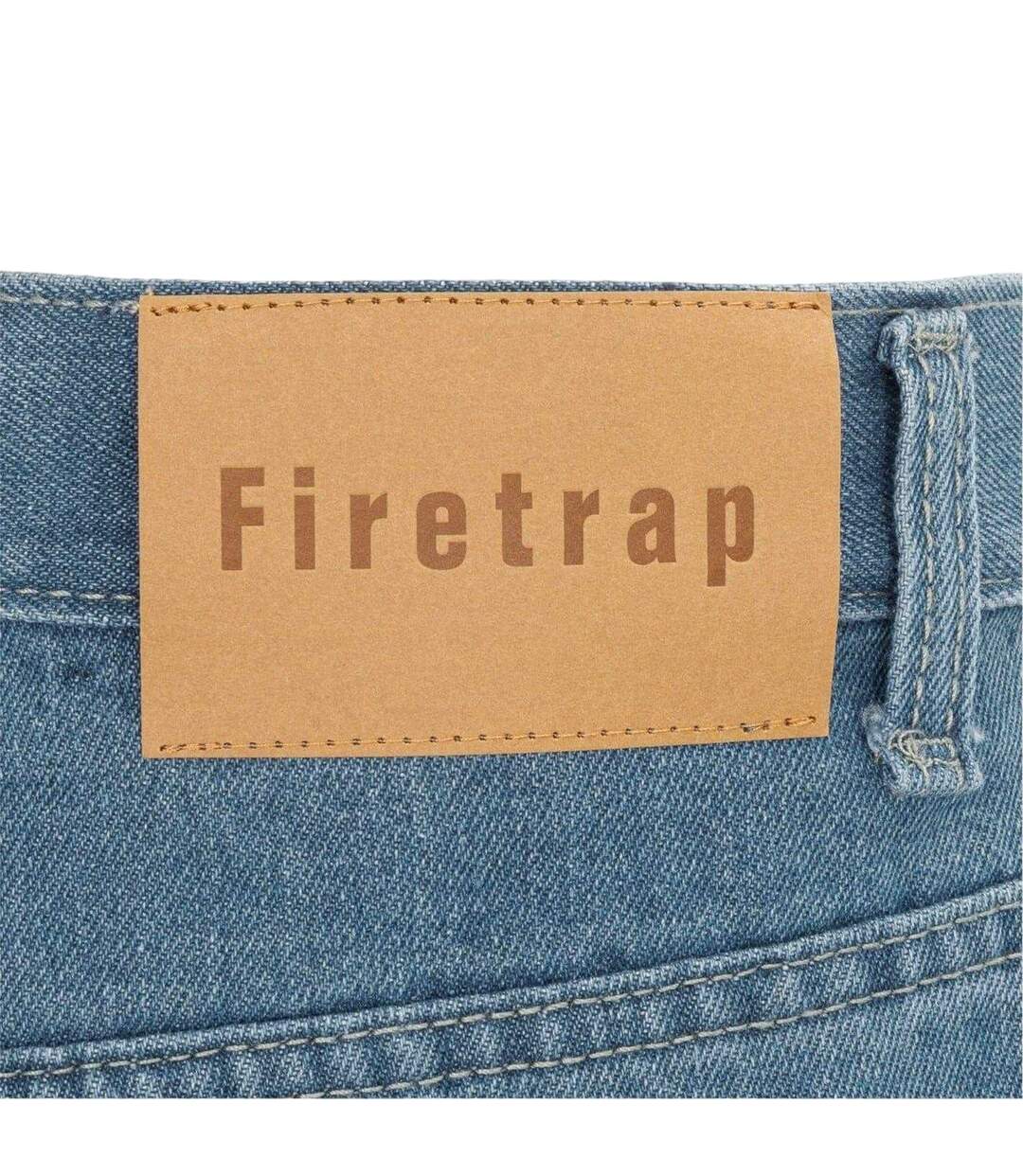 Mens Denim Jeans Light Blue Firetrap-4