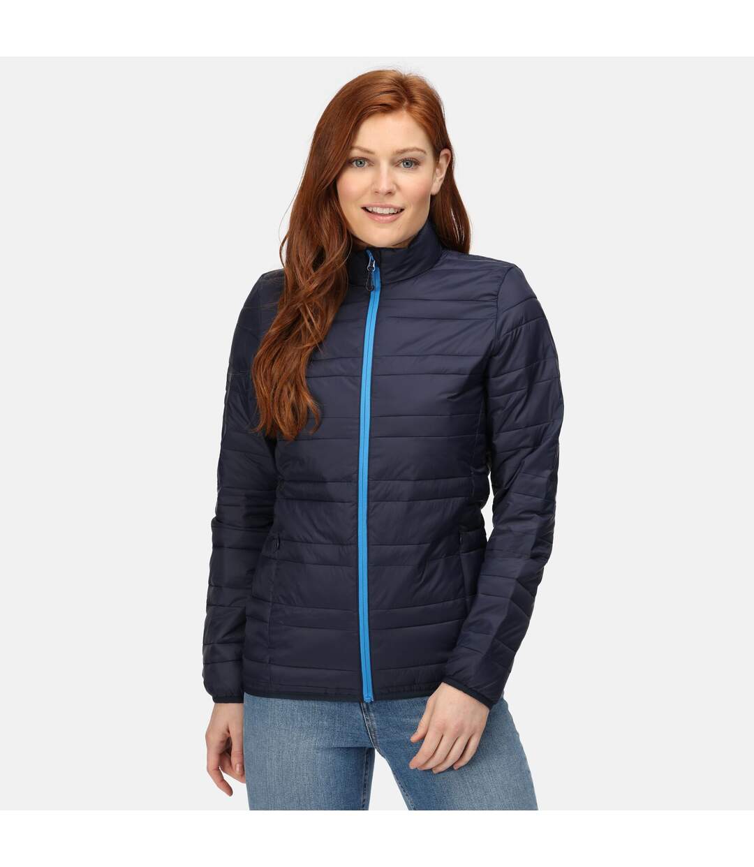 Veste isolée firedown femme bleu marine / bleu Regatta