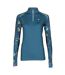 Aubrion Womens/Ladies Hyde Park Butterfly Base Layer Top (Blue) - UTER1928