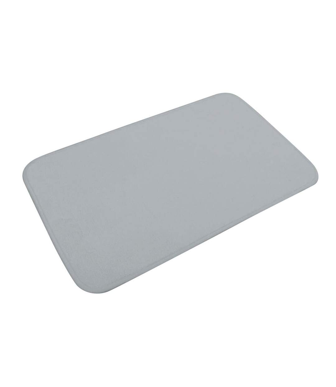 Tapis de Bain Microfibre Vitamine II 45x75cm Gris Clair-1