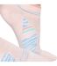 Chaussettes de sport parker tide femme rose / bleu Tavi Noir