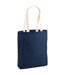 Tote bag taille unique bleu marine / beige pâle Westford Mill