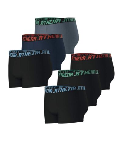 Lot de 6 boxers homme Trio Essentiel Athena