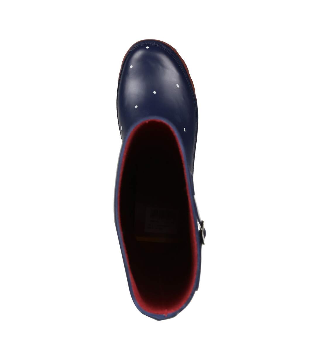 Bottes De Pluie Fairweather Femme Bleu Marine Rouge Foncé Regatta-4