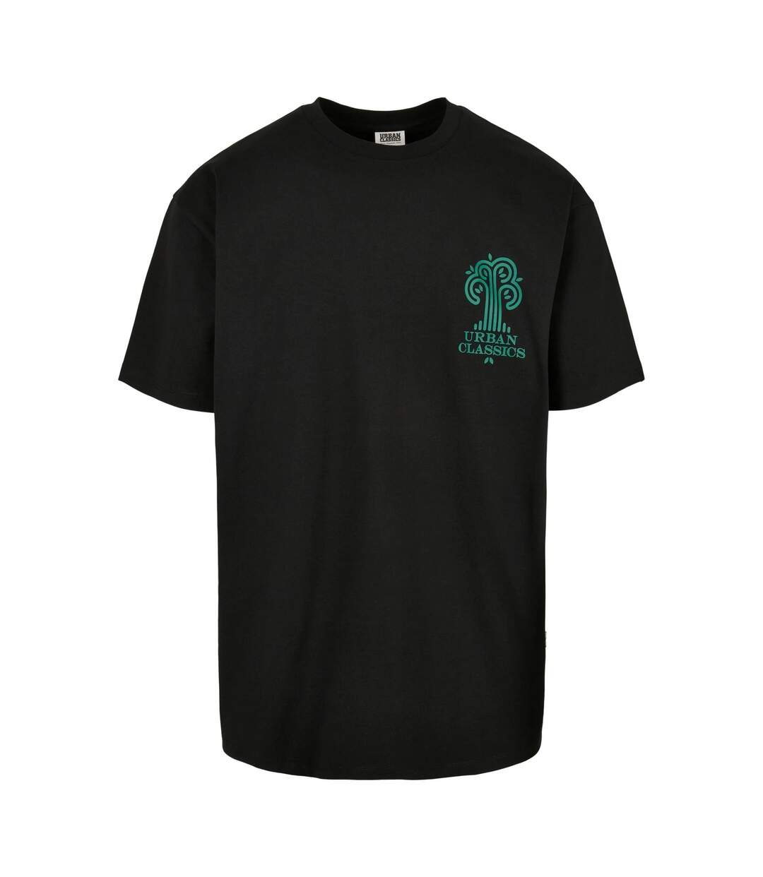 T-shirt Motif/style Arbre Homme Noir Urban Classics-1