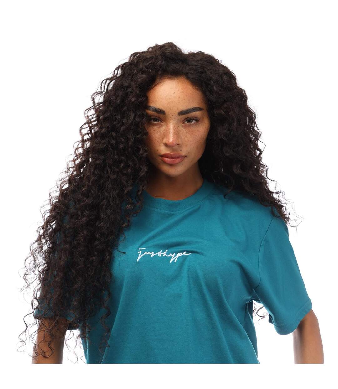 Mens Signature Cotton Regular T-shirt Teal Hype-3