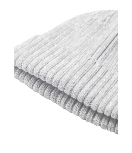 Bonnet en coton bio pour enfants gris clair Beechfield