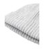 Bonnet en coton bio pour enfants gris clair Beechfield-2