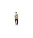 Mens Tampa Papaya Regular Short-sleeved Shirt Black Jack And Jones-1