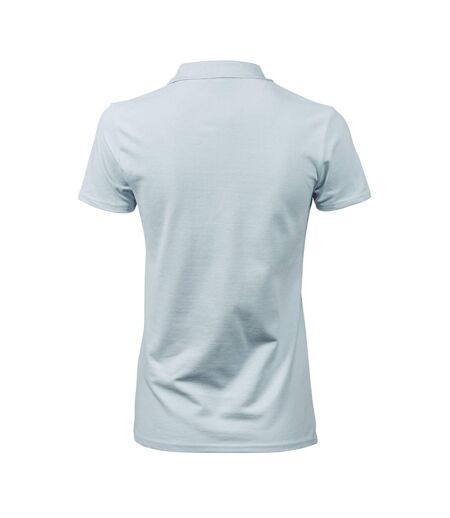 Polo À Manches Courtes Femmes Bleu Glacier Tee Jays
