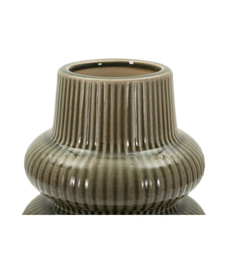 Vase Design en Céramique Armony 25cm Vert