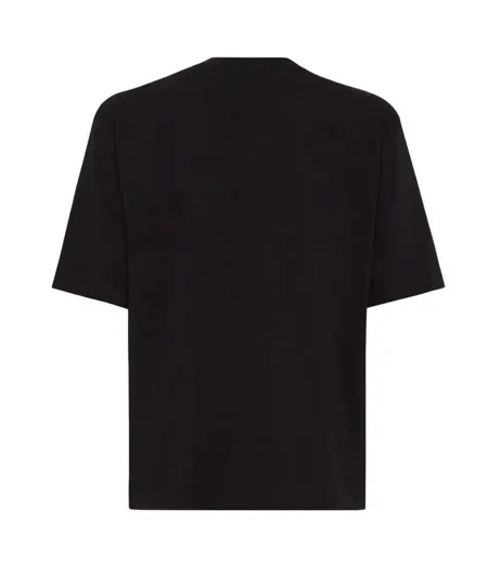 T-shirt Motif/style Logo Phys Ed Military Homme Noir DSquared2