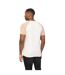 Mens meza t-shirt off white/stone Crosshatch-2