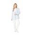 Womens/ladies linen-look boyfriend blazer blue Dorothy Perkins