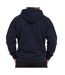 Sweat à capuche marine homme ddp 1dd-2