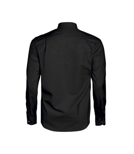 James Harvest Mens Baltimore Formal Shirt (Black)
