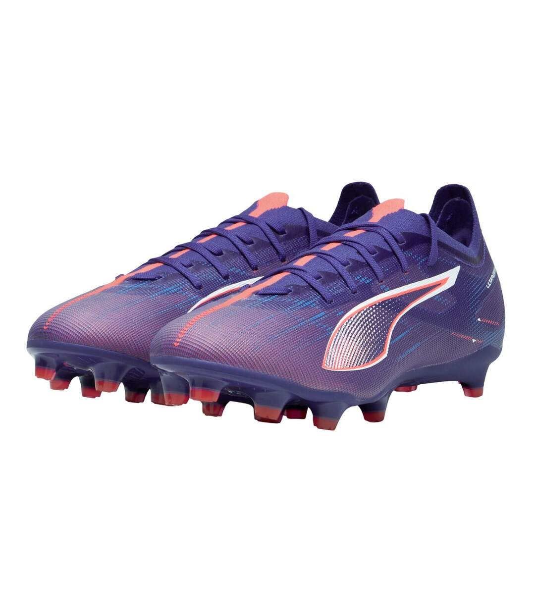 Chaussures De Foot Ultra Match Adulte Violet Clair Puma-4