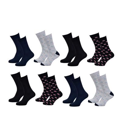 Chaussettes Homme NO PUBLIK Qualité et Confort-Assortiment modèles photos selon arrivages- - Pack de 8