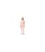 Womens/ladies Polycotton Joggers Pink Lacoste-1