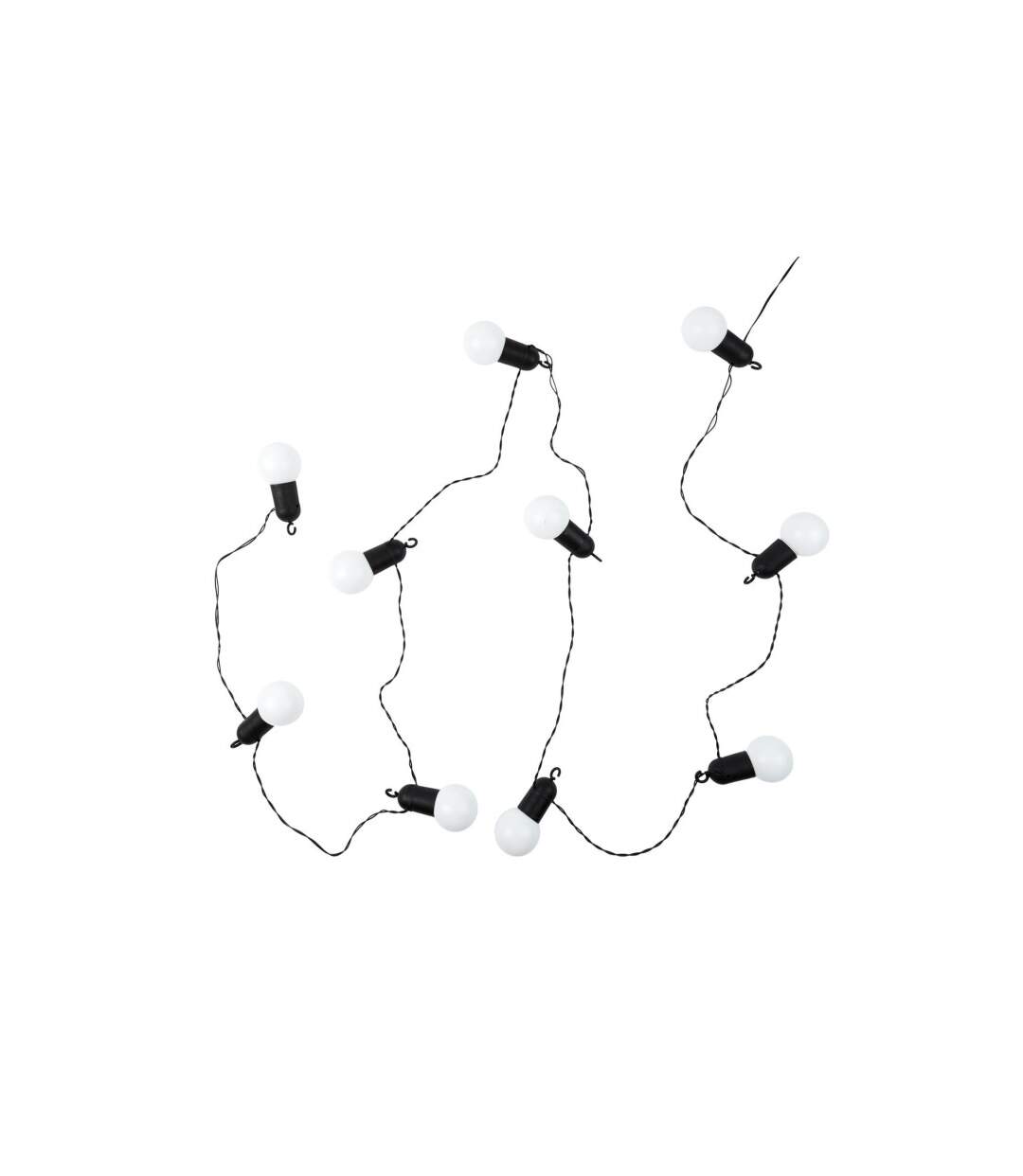 Guirlande Lumineuse Extérieur Ampoule 5m Noir-1