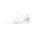 Baskets T-clip Femme Blanc Rose Lacoste-2