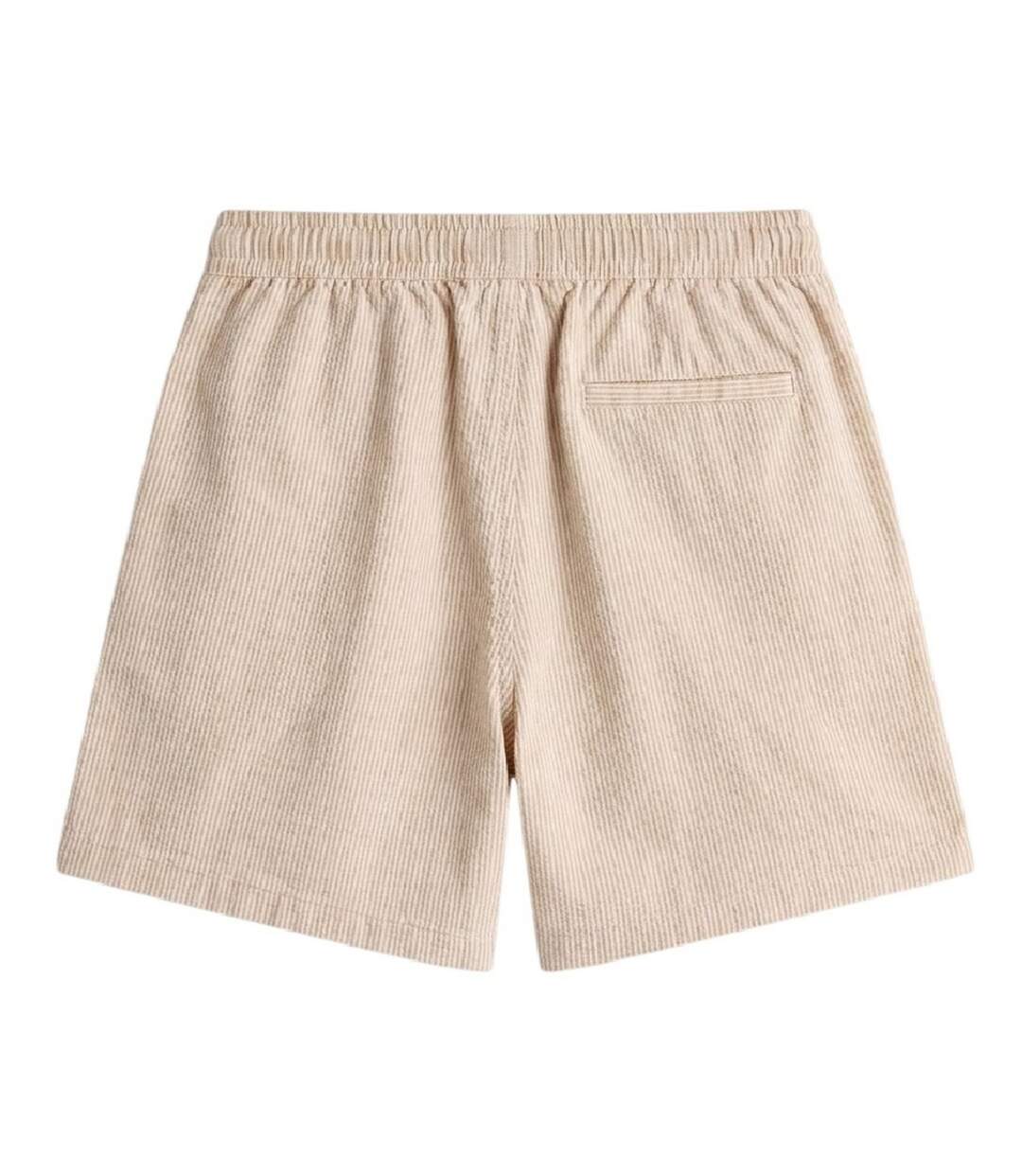Short Décontracté Motif/style À Rayures Homme Marron Clair Tommy Jeans-3