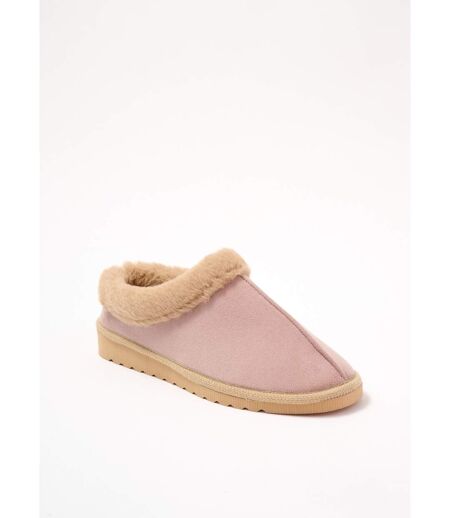 Chaussons doux fourrés largeur confort