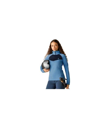 Womens/ladies Iced Core Ii Stretch Midlayer Elysium Blue Navy Dare 2B