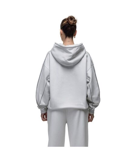 Womens/ladies Overhead Hoodie Off White Good For Nothing