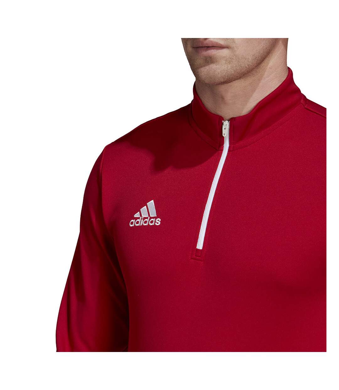 Sweat Entraînement Entrada Homme Rouge Adidas-4