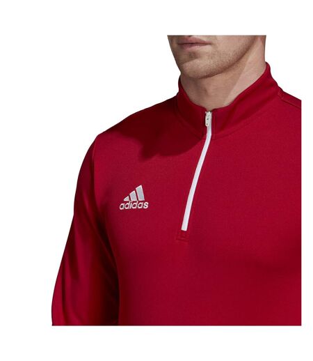 Sweat Entraînement Entrada Homme Rouge Adidas