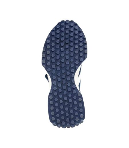 Womens/ladies Felisa Suede Trainers Navy Cipriata
