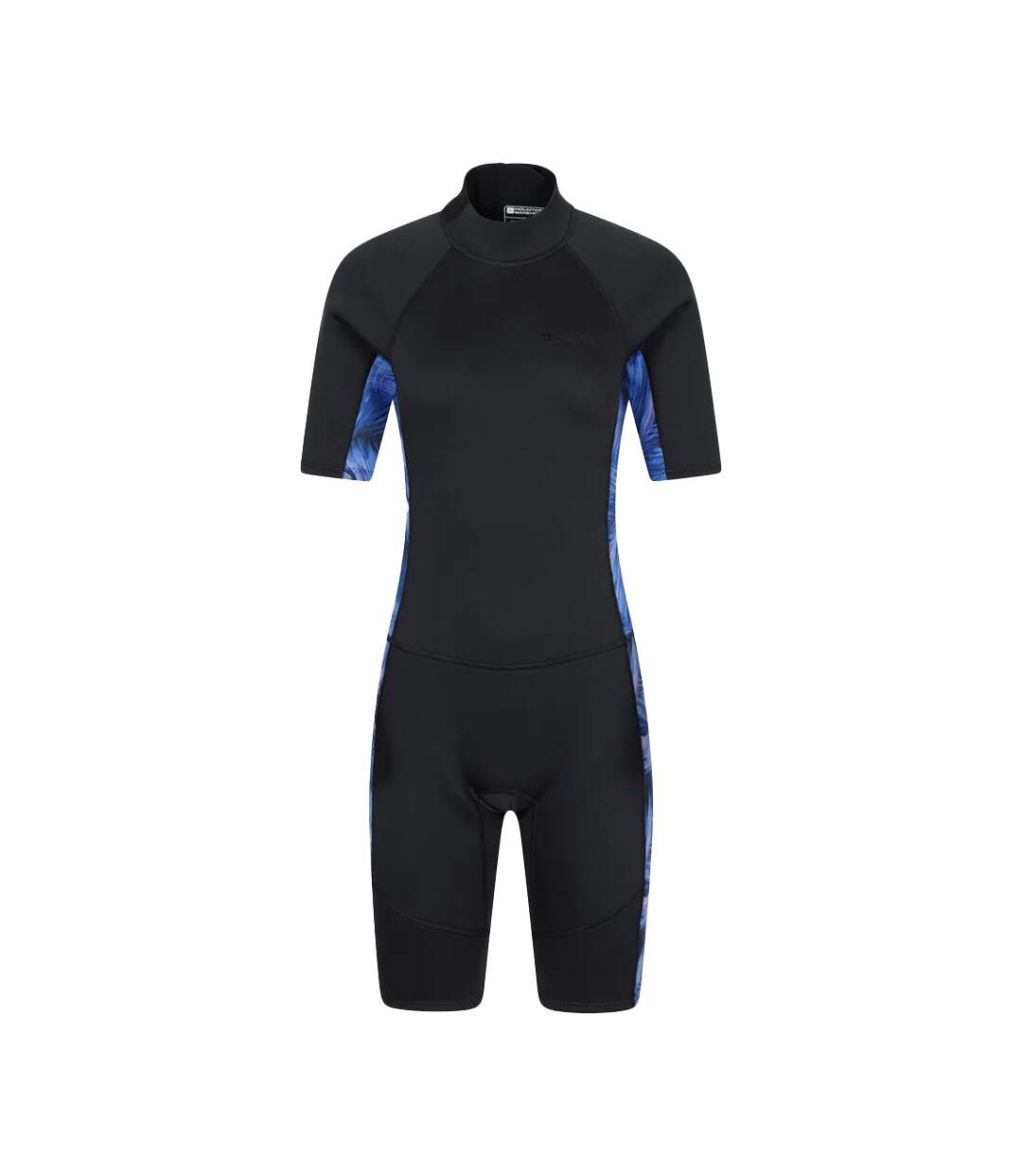 Womens/ladies Shorty Printed Wetsuit Purple Mountain Warehouse-2