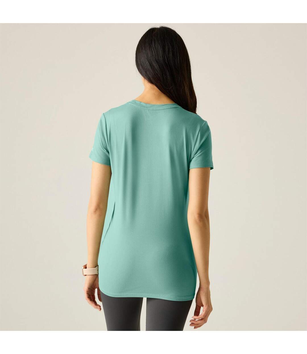 T-shirt De Marche Motif/style Imprimé Graphique Fingal Femme Turquoise Pastel Imprimé Regatta-2