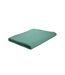 Drap plat Diabolo Menthe - 100% coton 57 fils - 180 x 290 cm - Bleu turquoise