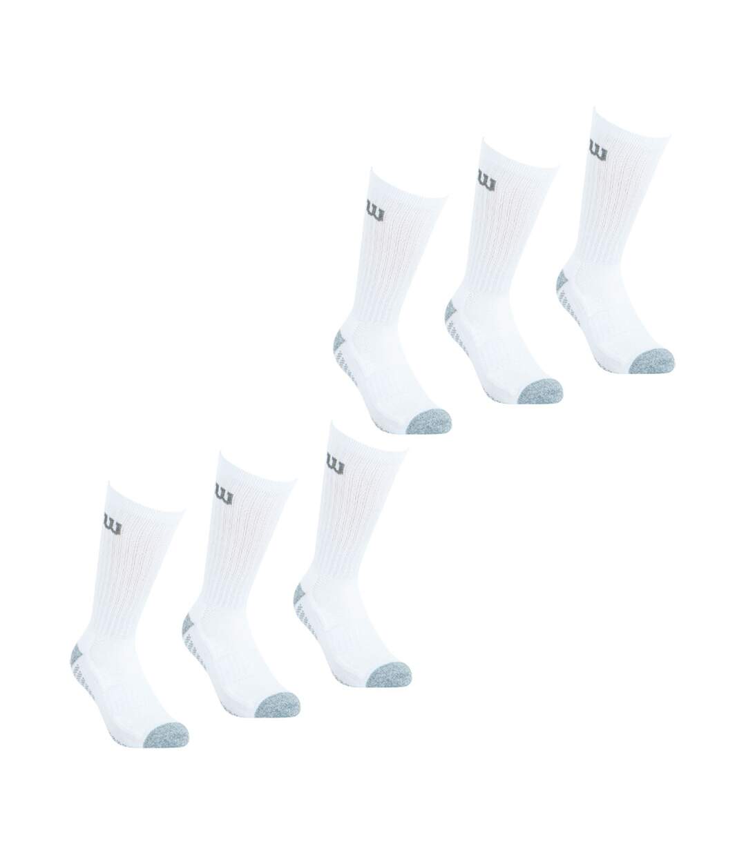 Lot de 6 paires de chaussettes mi-hautes homme Access Wilson