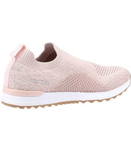 Womens/ladies Ennis Trainers Blush Hush Puppies