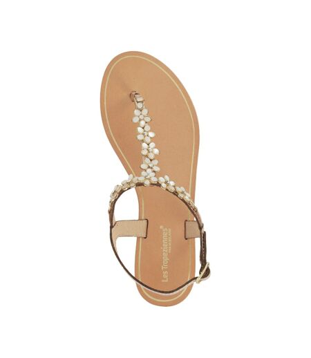 Sandale Plate Cuir Les Tropeziennes Hofleur
