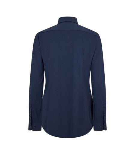 Chemise Manches Longues Homme Bleu Foncé Boss