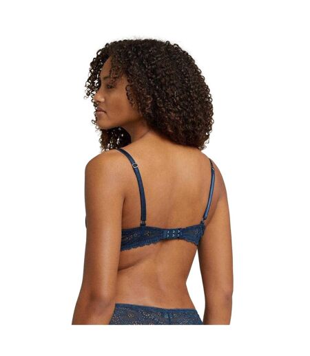Soutien-gorge Motif/style Floral Femme Bleu Denim Ralph Lauren
