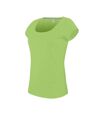 Kariban - T-Shirt col rond - Femme (Vert citron) - UTRW5620
