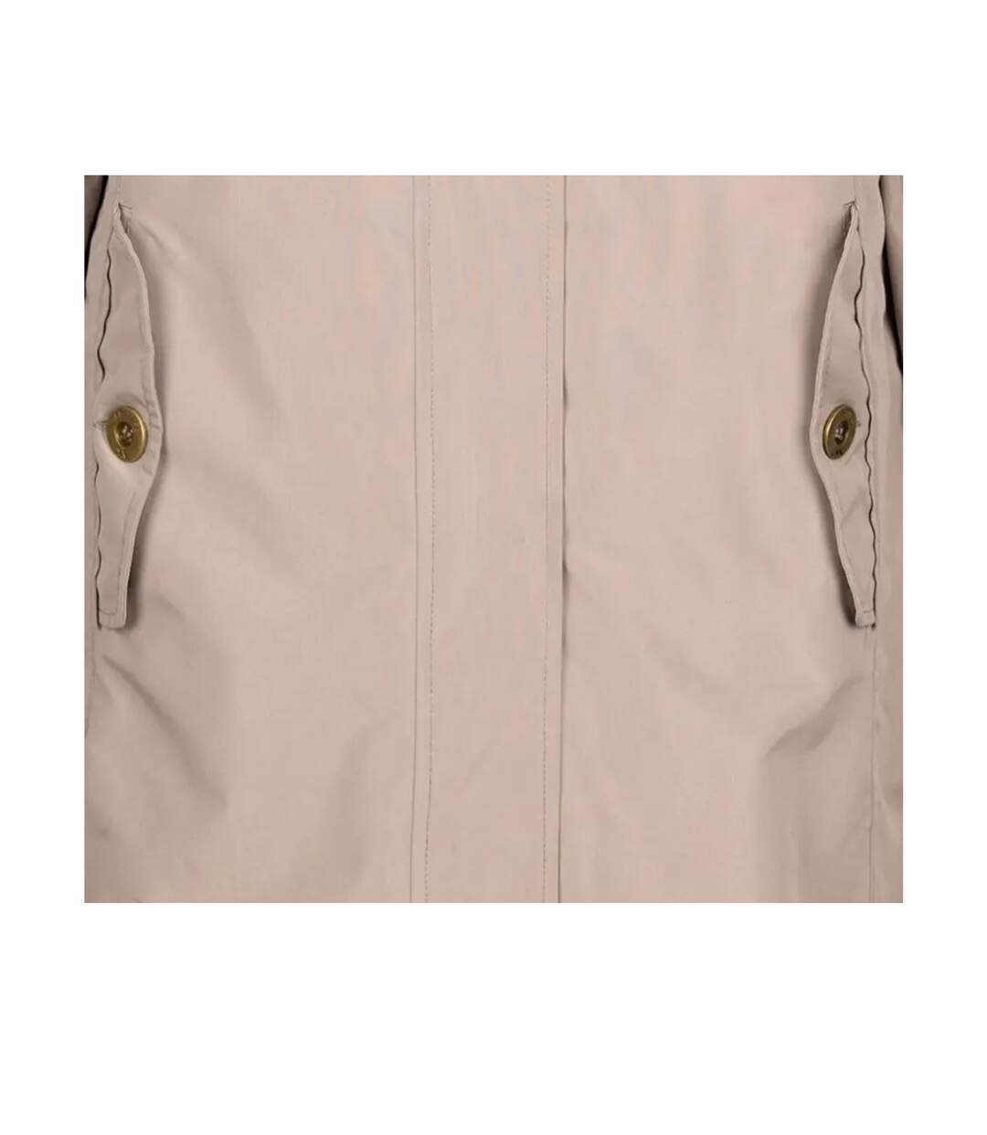 Veste Imperméable Reminder Femme Vieux Kaki Trespass-4