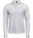 Polo homme luxury stretch - 1412 - blanc - manches longues