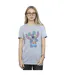 Disney Womens/Ladies Lilo And Stitch Tropical Fun Cotton Boyfriend T-Shirt (Gris sportif) - UTBI29848-1