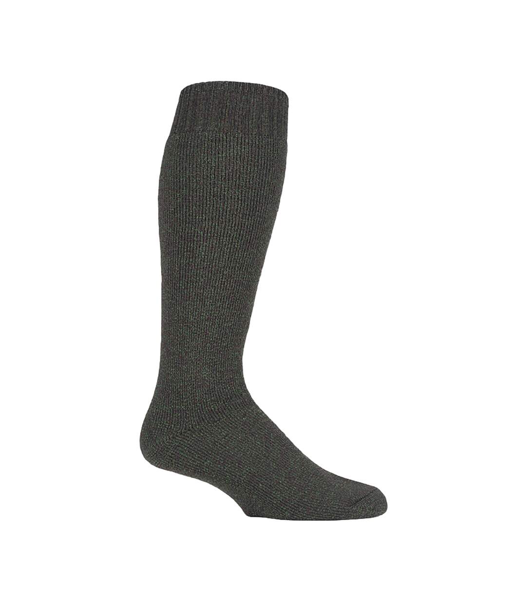 Mens Green Long Wellington Boot Socks 6-11-1