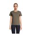 T-shirt Regent Femme Kaki SOLS-1